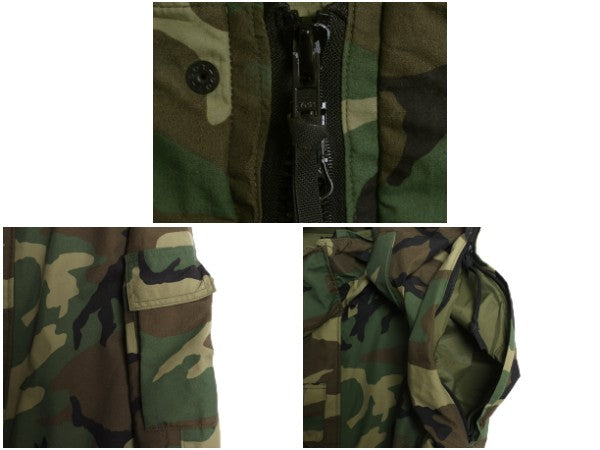 00s 米軍実物 US ARMY ECWCS ゴアテックス ウッドランドカモ 迷彩 ミリタリー ジャケット MEDIUM REGULAR 00年製 オールド 1st GEN 軍物 