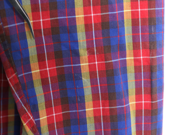 70s チャップス ラルフローレン チェック 長袖 ボタンダウン シャツ メンズ L / 初期タグ ヴィンテージ ポロ 長袖シャツ マルチカラー 薄手