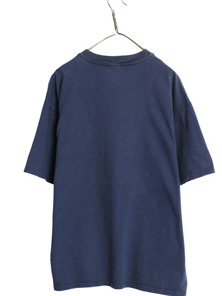 90s USA製 ★ SPAM ロゴ プリント Tシャツ メンズ XL / 古着 オールド 当時物 企業物 オフィシャル ヘビーウェイト 大きいサイズ ネイビー