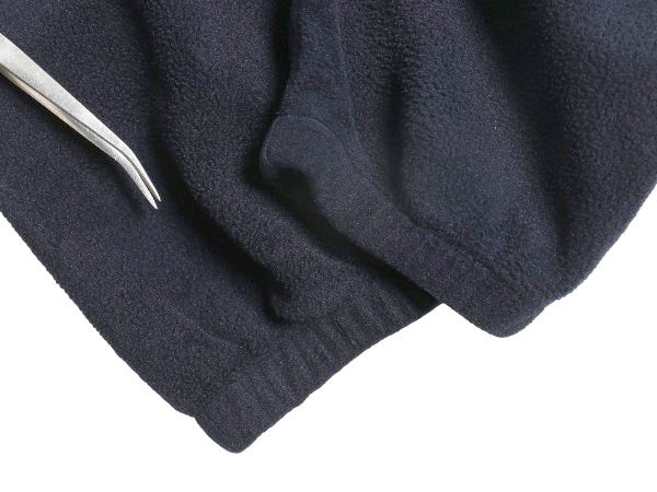 90s USA製 ポロ ラルフローレン フリース スイングトップ ジャケット メンズ L オールド ブルゾン フルジップ ジャンパー ワンポイント 紺