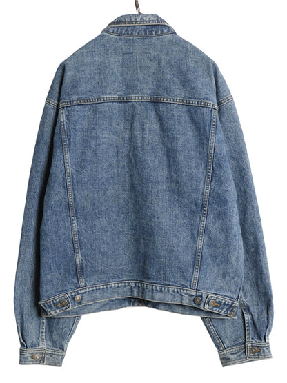 90s オールド ギャップ フルジップ デニム ジャケット メンズ XL / ジージャン トラッカー ブルゾン ジャンパー 70506 タイプ 大きいサイズ
