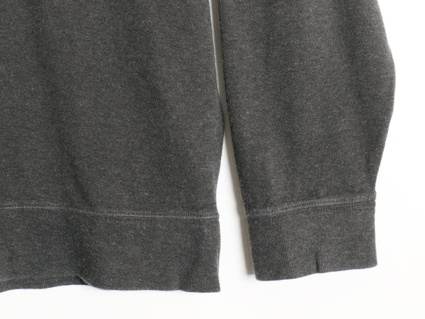 ポロ ラルフローレン ショールカラー スウェット メンズ XL / ストレッチ コットン ニット ワンポイント ポニー 刺繍 無地 大きいサイズ 灰