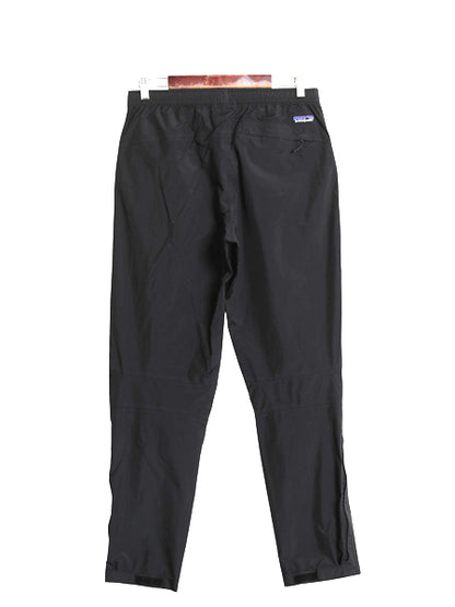 パタゴニア トレントシェル パンツ レディース M 古着 12年製 アウトドア ナイロン レインパンツ オーバーパンツ パッカブル 撥水 H2NO 黒