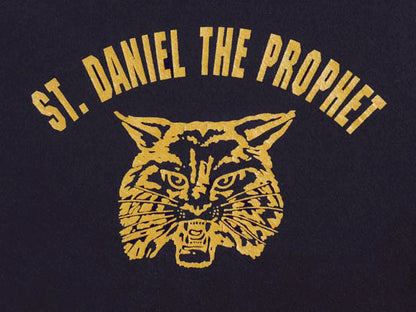 00s リー 2段 カレッジ プリント スウェット メンズ XL オールド トレーナー 裏起毛 アニマル キャラクター 大きいサイズ クルーネック 紺