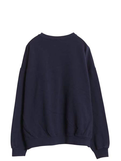 00s リー 2段 カレッジ プリント スウェット メンズ XL オールド トレーナー 裏起毛 アニマル キャラクター 大きいサイズ クルーネック 紺