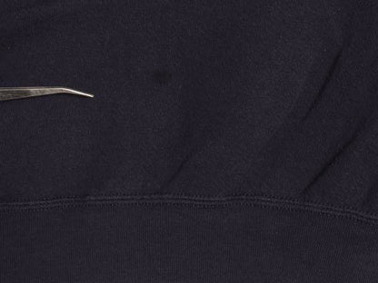 00s リー 2段 カレッジ プリント スウェット メンズ XL オールド トレーナー 裏起毛 アニマル キャラクター 大きいサイズ クルーネック 紺