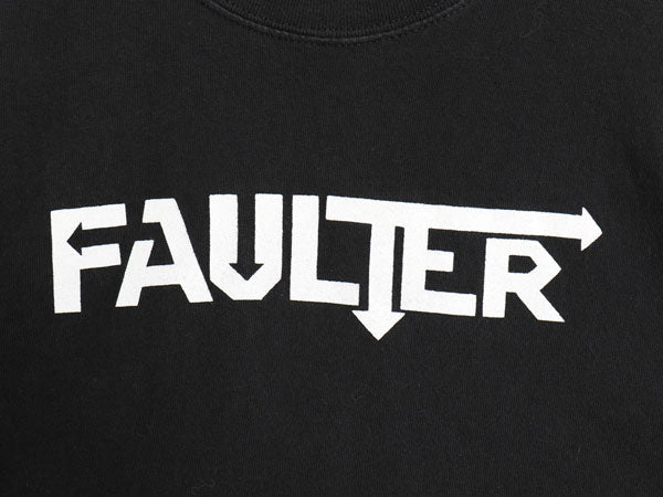 00sフォルター 両面 プリント Tシャツ メンズ L / オールド 当時物 バンド パンク ハードロック ロゴ パロディ ヘビーウェイト ヘインズ 黒