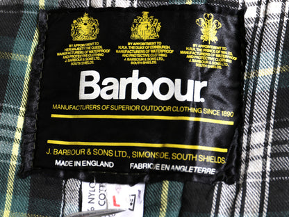 90s イギリス製 バブアー 中綿 キルティング ジャケット メンズ L / オールド ナイロン ハンティング シューティング ガンパッチ 3ワラント