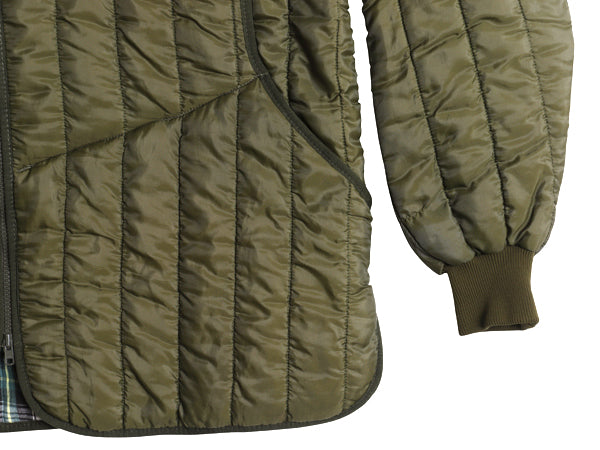 90s イギリス製 バブアー 中綿 キルティング ジャケット メンズ L / オールド ナイロン ハンティング シューティング ガンパッチ 3ワラント