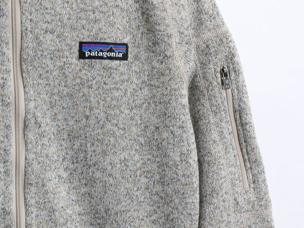 パタゴニア ベターセーター ジャケット レディース XS / 19年製 フリース セーター アウトドア フルジップ ジャンパー 裏起毛 オートミール