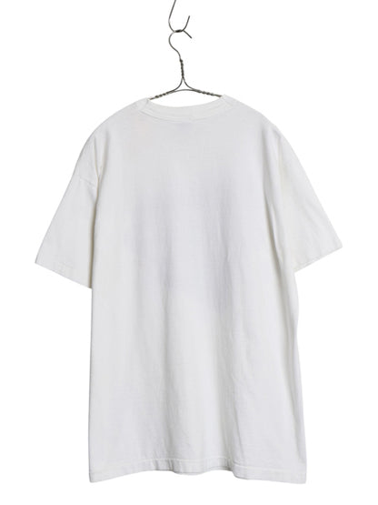 90s USA製 ★ エクセル 企業物 アート ロゴ プリント Tシャツ メンズ XL / 古着 オールド 当時物 企業物 グラフィック シングルステッチ 白