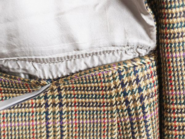 デッドストック USA製 ブルックスブラザーズ テーラード ジャケット メンズ L 程/ 新品 ウール カシミヤ ブレザー チェック マルチカラー