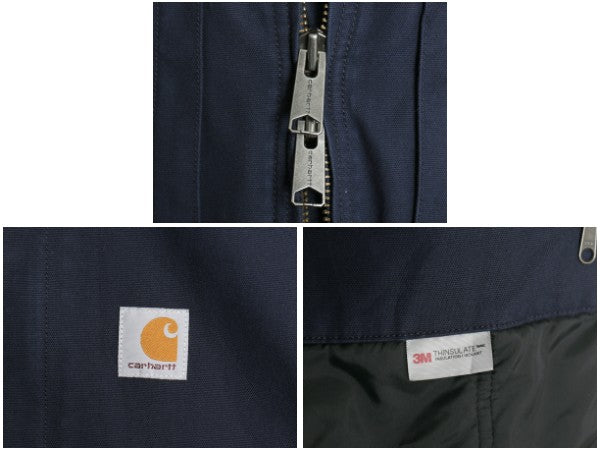 US企画 カーハート フルスイング クライダー ジャケット メンズ L 102207 クイック ダック 中綿 ストレッチ 脱着 フード パーカー 撥水加工