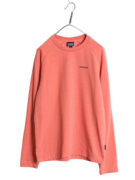 パタゴニア 両面 プリント ライトウェイト スウェット メンズ M / 18年製 アウトドア トレーナー 長袖Tシャツ ロンT バックプリント 裏起毛