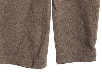 ノースフェイス セーター フリース ハーフジップ メンズ M 古着 アウトドア 裏起毛 プルオーバー ジャケット ブルゾン ハイネック ブラウン