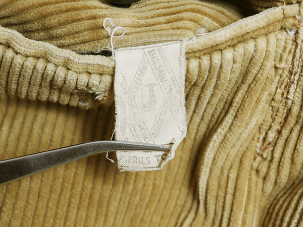 80s USA製 ブルックスブラザーズ 太畝 コーデュロイ パンツ 実寸 34 28 / ヴィンテージ ノータック スラックス ストレート ボトムス コーズ