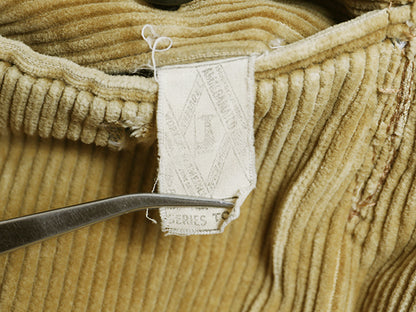 80s USA製 ブルックスブラザーズ 太畝 コーデュロイ パンツ 実寸 34 28 / ヴィンテージ ノータック スラックス ストレート ボトムス コーズ