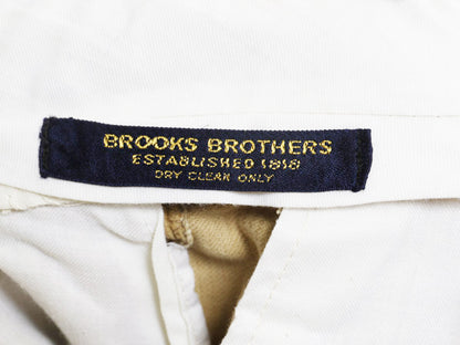 80s USA製 ブルックスブラザーズ 太畝 コーデュロイ パンツ 実寸 34 28 / ヴィンテージ ノータック スラックス ストレート ボトムス コーズ