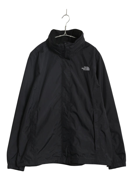US企画 ノースフェイス マウンテンパーカー ジャケット レディース XL / 古着 DRYVENT ジャンパー ナイロン マンパ ブラック 大きいサイズ