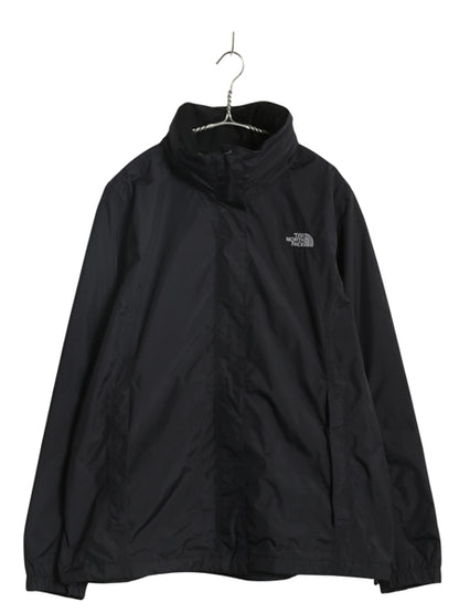 US企画 ノースフェイス マウンテンパーカー ジャケット レディース XL / 古着 DRYVENT ジャンパー ナイロン マンパ ブラック 大きいサイズ