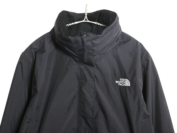 US企画 ノースフェイス マウンテンパーカー ジャケット レディース XL / 古着 DRYVENT ジャンパー ナイロン マンパ ブラック 大きいサイズ