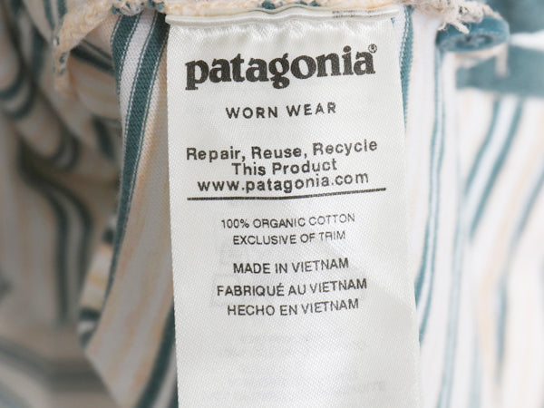 パタゴニア ボーダー 半袖 ポロシャツ メンズ L / 19年製 アウトドア 半袖シャツ スムース オーガニック コットン ストレッチ ポケット付き