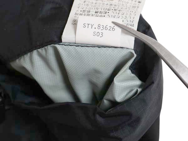 00s パタゴニア スーパーセル パンツ メンズ S 03年製 オールド アウトドア ナイロン レインパンツ オーバーパンツ ボトムス 防水 撥水 黒 