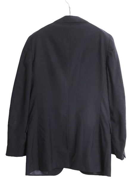 70s USA製 ポロ ラルフローレン テーラード ジャケット メンズ S 程/ ヴィンテージ スーツ ブレザー サマー ウール 紺ブレ 素材 きれいめ