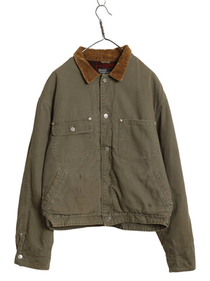 80s USA製 ★ ポロ ラルフローレン ダック トラッカー ジャケット メンズ L 古着 ヴィンテージ ワーク ブランケット ライナー付き コットン