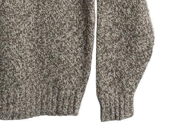 00s エルエルビーン ニット セーター メンズ L 程/ オールド アウトドア ウール 長袖ニット クルーネック 無地 ミドルゲージ マルチカラー