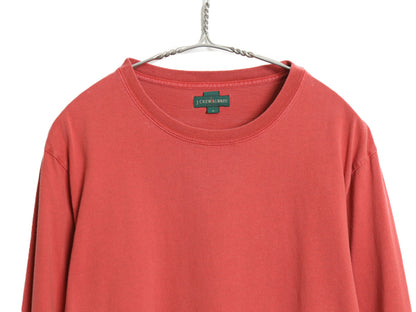 ジェイクルー 無地 長袖 Tシャツ メンズ M / 復刻 巨人タグ ロンT ロングスリーブ カットソー ブランク コットン ヘビーウェイト シンプル