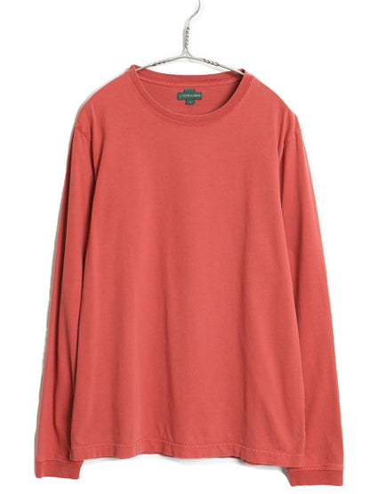 ジェイクルー 無地 長袖 Tシャツ メンズ M / 復刻 巨人タグ ロンT ロングスリーブ カットソー ブランク コットン ヘビーウェイト シンプル