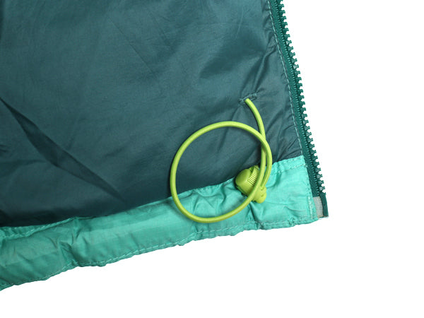 パタゴニア ダウン セーター ジャケット レディース М / 15年製 ナイロン フルジップ 800フィル アウトドア パッカブル ブルゾン グリーン