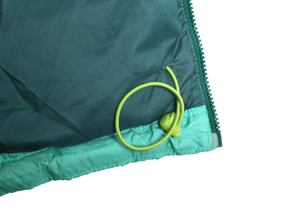 パタゴニア ダウン セーター ジャケット レディース М / 15年製 ナイロン フルジップ 800フィル アウトドア パッカブル ブルゾン グリーン