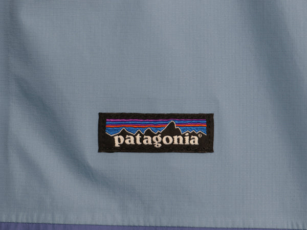 パタゴニア トレントシェル 3L レイン ジャケット キッズ M 23年製 マウンテンパーカー ナイロン パーカー ジャンパー ツートン 子供 防水
