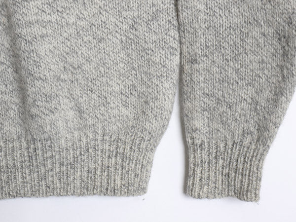 80s Britches ボーダー ニット セーター メンズ M / 古着 ヴィンテージ アウトドア ウール アクリル クルーネック リブ編み ミドルゲージ 