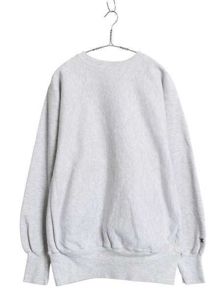 00s チャンピオン リバースウィーブ スウェット メンズ XL / オールド 目無し 裏起毛 トレーナー 無地 大きいサイズ 霜降りグレー シンプル