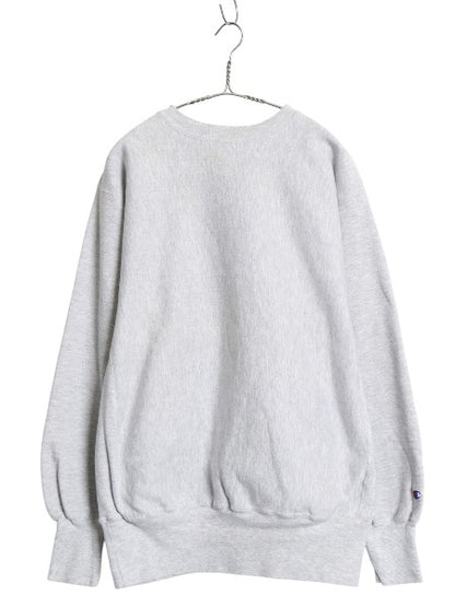 00s チャンピオン リバースウィーブ スウェット メンズ XL / オールド 目無し 裏起毛 トレーナー 無地 大きいサイズ 霜降りグレー シンプル