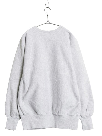 00s チャンピオン リバースウィーブ スウェット メンズ XL / オールド 目無し 裏起毛 トレーナー 無地 大きいサイズ 霜降りグレー シンプル