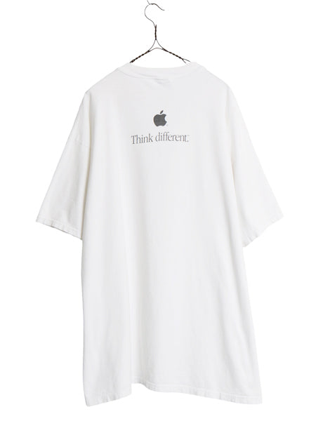 90s ★ アップル iMac Yum イラスト プリント Tシャツ メンズ XXL / オールド 企業物 当時物 コンピューター グラフィック 大きいサイズ 白