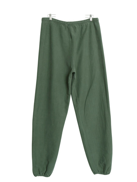 90s USA製 チャンピオン リバースウィーブ スウェット パンツ メンズ XL 古着 オールド トレーナー 裏起毛 ヘビーウェイト 大きいサイズ 緑