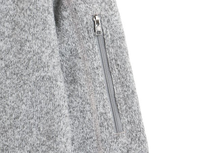 パタゴニア ベターセーター ハーフジップ レディース M 18年製 アウトドア 裏起毛 フリース セーター プルオーバー ジャケット ブルゾン 灰