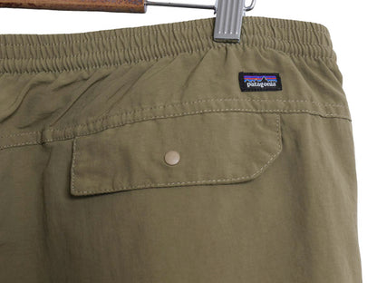 パタゴニア バギーズ パンツ メンズ XL 16年製 アウトドア ナイロン ロングパンツ イージーパンツ ボトムス シンプル 大きいサイズ カーキ