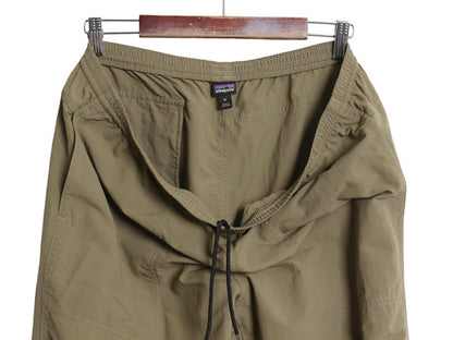 パタゴニア バギーズ パンツ メンズ XL 16年製 アウトドア ナイロン ロングパンツ イージーパンツ ボトムス シンプル 大きいサイズ カーキ