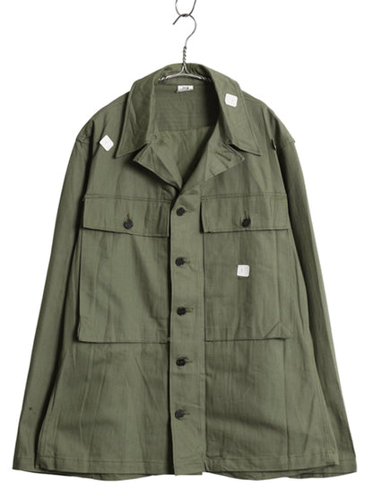 デッドストック 40s ★ 米軍実物 US ARMY M-43 ヘリンボーン ジャケット メンズ 38 ヴィンテージ ミリタリー ユーティリティ HBT 13スター