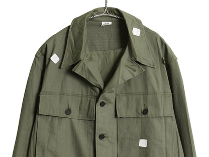 デッドストック 40s ★ 米軍実物 US ARMY M-43 ヘリンボーン ジャケット メンズ 38 ヴィンテージ ミリタリー ユーティリティ HBT 13スター