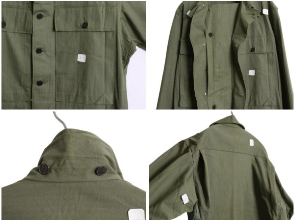 デッドストック 40s ★ 米軍実物 US ARMY M-43 ヘリンボーン ジャケット メンズ 38 ヴィンテージ ミリタリー ユーティリティ HBT 13スター