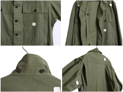 デッドストック 40s ★ 米軍実物 US ARMY M-43 ヘリンボーン ジャケット メンズ 38 ヴィンテージ ミリタリー ユーティリティ HBT 13スター