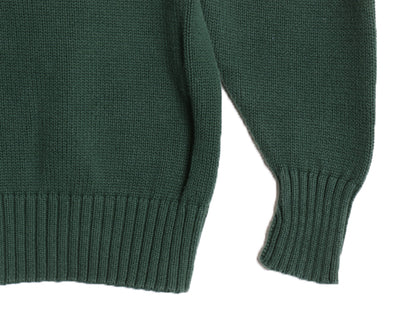 90s ポロ ラルフローレン コットン ニット セーター キッズ XL メンズ S 程 古着 オールド 長袖ニット ワンポイント クルーネック シンプル