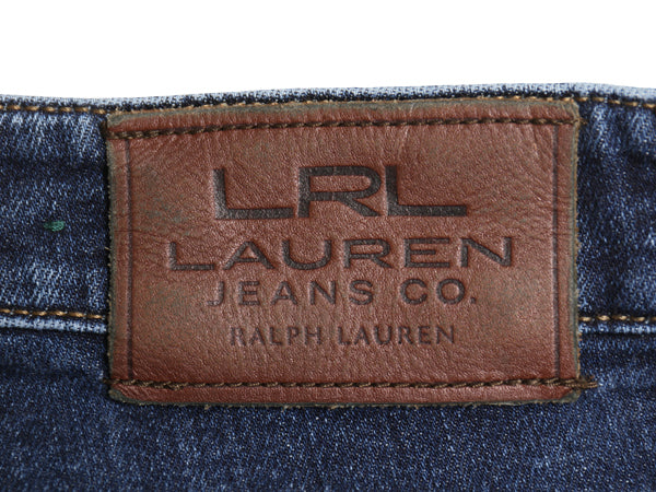 00s ラルフローレン ジーンズ  デニム パンツ レディース XL ヴィンテージ モデル ポロ ジーパン ストレート ストレッチ コットン ボトムス